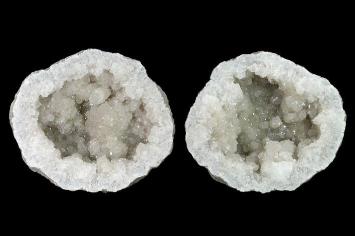 Keokuk Quartz Geode with Calcite & Pyrite Crystals - Missouri #144764